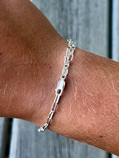 Double Heart Bracelet